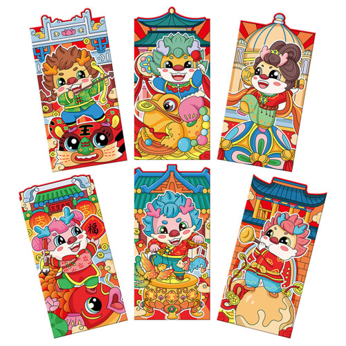Redness-Umschläge, Papiergeld, Tasche,-Schlange Xiaolong C