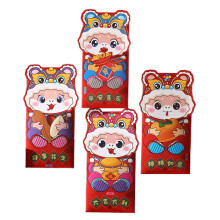 4pcs Vibranting Money Envelopes for 2025 New Year-Peace and joy