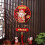 Pendentif de divinités chinoises-Composition florale 7