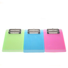 Colorful Mini Clipboards, Lightweight, Smooth Surface, Retractable Hanging Loop, for Classroom, Warehouse, Clinics (Set Of 6)