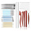 Modeling Tools for Creative Minds, Air Dry Clay Tools Set with Professional Carving and Shaping Instruments, Complete Sculpting Tools Kit for Polymer 1