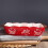 Ceramic Baking Dish 500ml Rectangular with Handles, Oven Safe Tray for Cheese and Home Cooking 4
