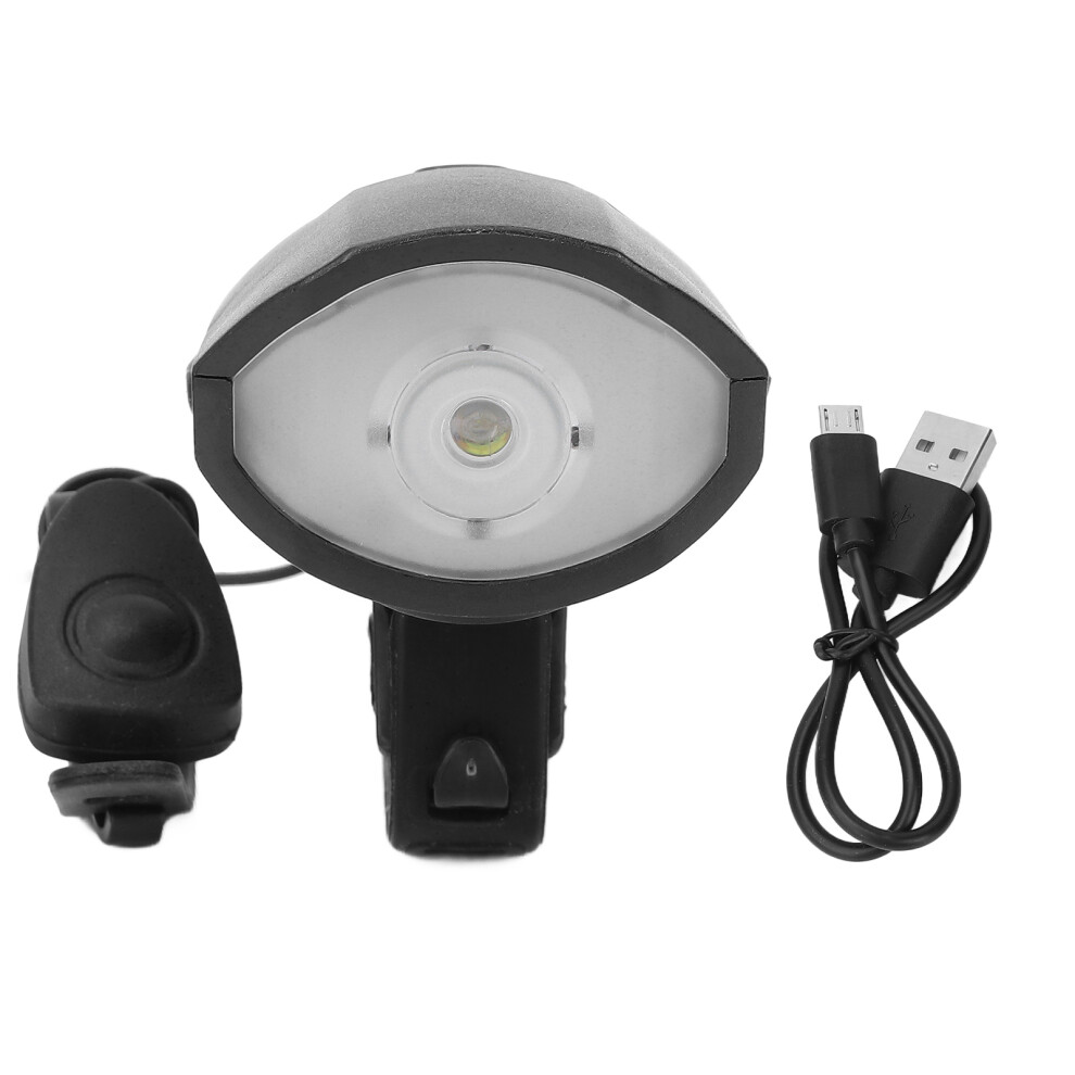 Light 120 Decibels Horn Bike With Horn, Long Runtime Rechargeable Bicycle Enhanced Safety For Night Riding With Super Bright Visibility &