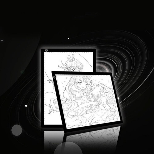 A4 Artcraft Light Pad with Memory Feature, Stepless Dimmable Brightness for Professional Sketching, Drawing, and Design 1