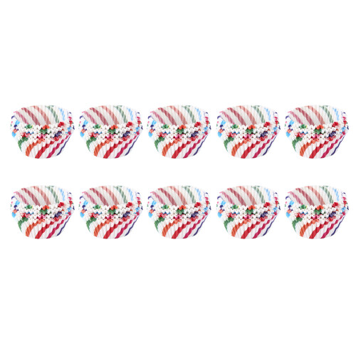 Φύλλα για cupcakes, ποτήρια ψησίματος 1000 τεμάχια, χαρτί τροφίμων, φωτεινά χρώματα,
