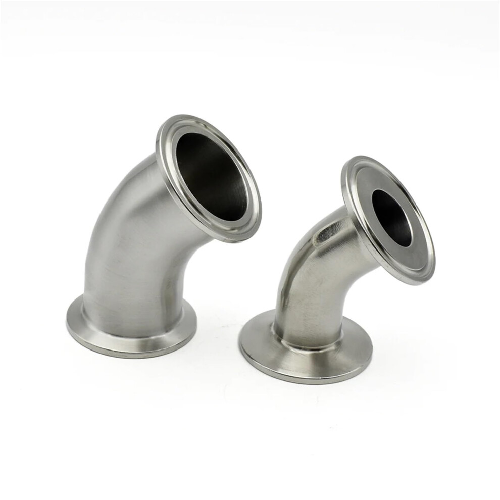 Tri Clamp Elbow Sus304 Stainless Steel 45 Sanitary Pipe Fitting Connector For Homebrew 9187378966525