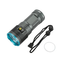 Lanterne tactice reîncărcabile de înaltă performanță, lanterne LED super luminoase de 990000 lumeni cu afișaj electronic avansat și aluminiu