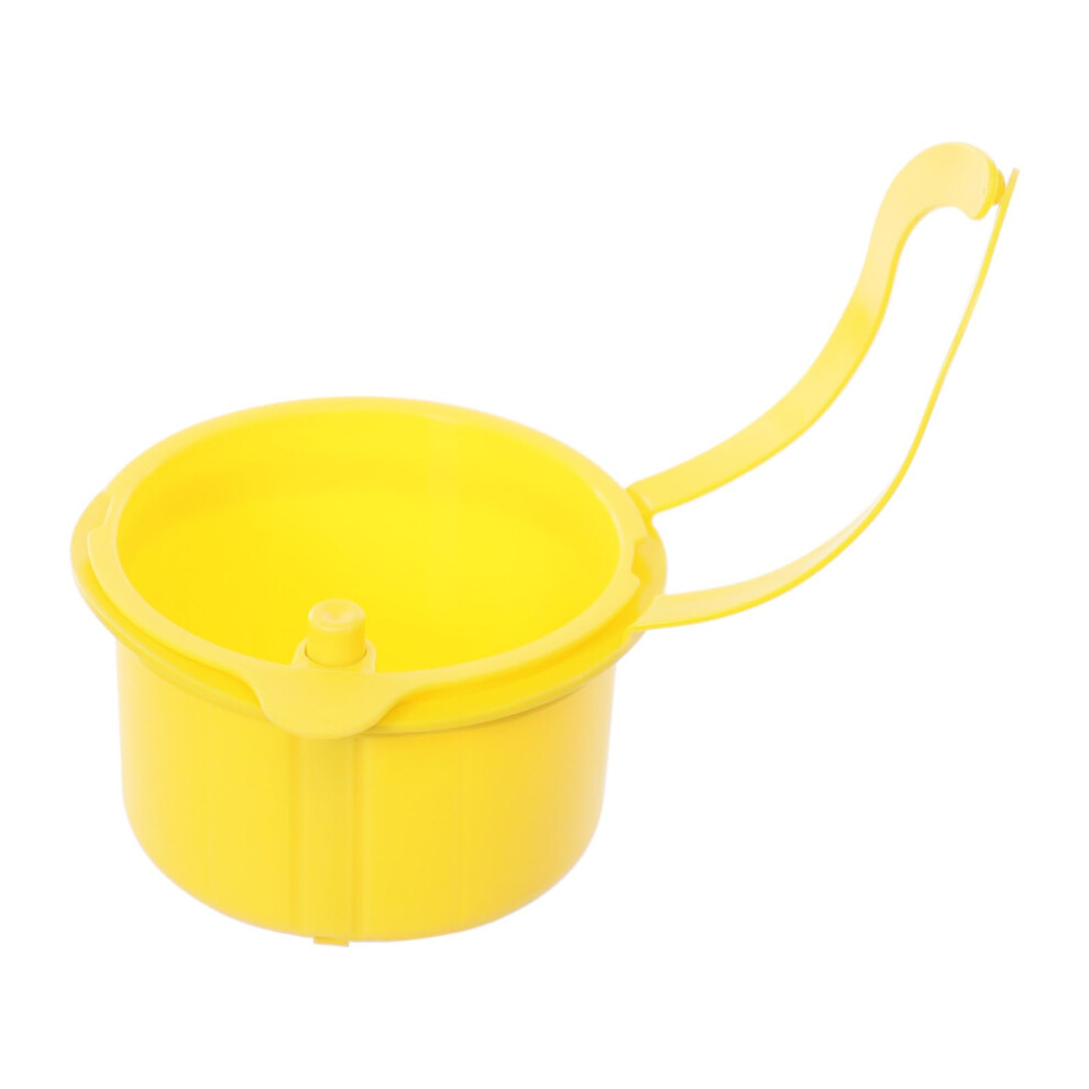 Faucet Mounted Sink Strainer With Splash Guard, Detachable Over Sink Basket For Fruits And Vegetables, Yellow 9187378967034