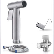 Handheld Bidet Sprayer for Toilet with Adjustable Water Pressure, Stainless Steel for Baby Cloth Diapers