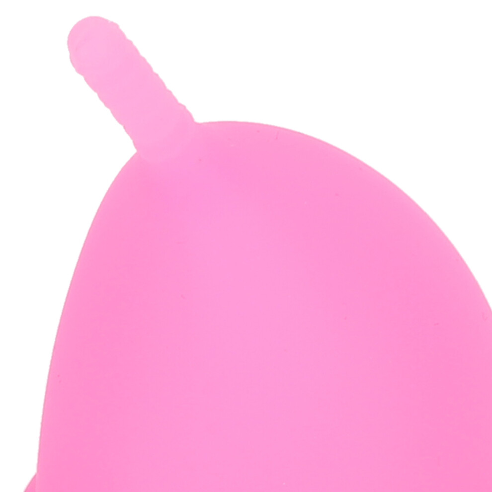 Pink Reusable Silicone Menstrual Cup L 28Ml Leakproof Tampon Alternative