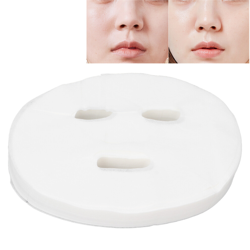 Facial Mask Sheets 100pcs Disposable DIY Spa Skin Care Face Paper