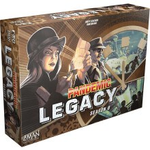 Pandemic Legacy Season 0 Board Game - Uncover Cold War Secrets and Save Humanity! Cooperative Strat