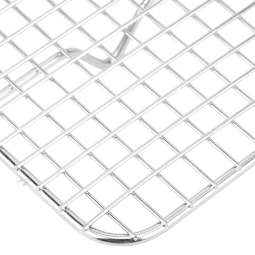 Stainless Steel Cooling Rack 42.5x30cm Rustproof Draining Baking Grill 2