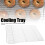 Stainless Steel Cooling Rack 42.5x30cm Rustproof Draining Baking Grill 4