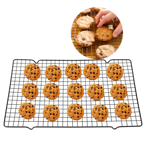 Versatile Non-Stick Cooling Rack for Baking & Grilling - 4 Feet Design 2