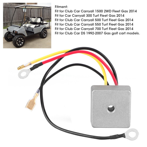 Club Car Cart Voltage Regulator Replacement  Plug & Play 2