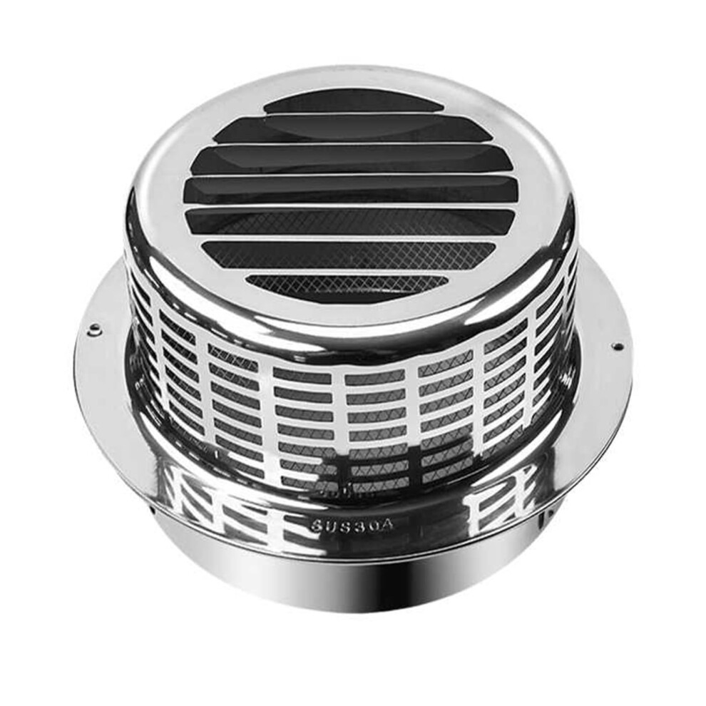 Stainless Steel Wall Vent Cover With Rainproof Design For Outdoor Range Hood Upgrade 190Mm 9199774732147