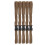 5pcs Khaki PP Braid Cargo Strap Buckle Tie Down Belt 135x2.5cm 3
