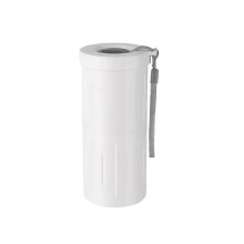 Sunflower Seed Snack Cup Spill Resistant Travel Bowl with Dual Layer Shell Collector for Car
