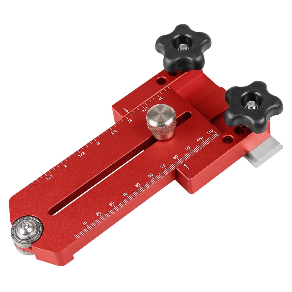 Thin Rip Guide Table Saw Jig With Extended Reach For Precision Narrow Cuts, Durable Aluminum Alloy 9094768976586
