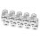 Silver M10 Thread PC4?01 Straight Pneumatic Fittings for 3D Printers 7
