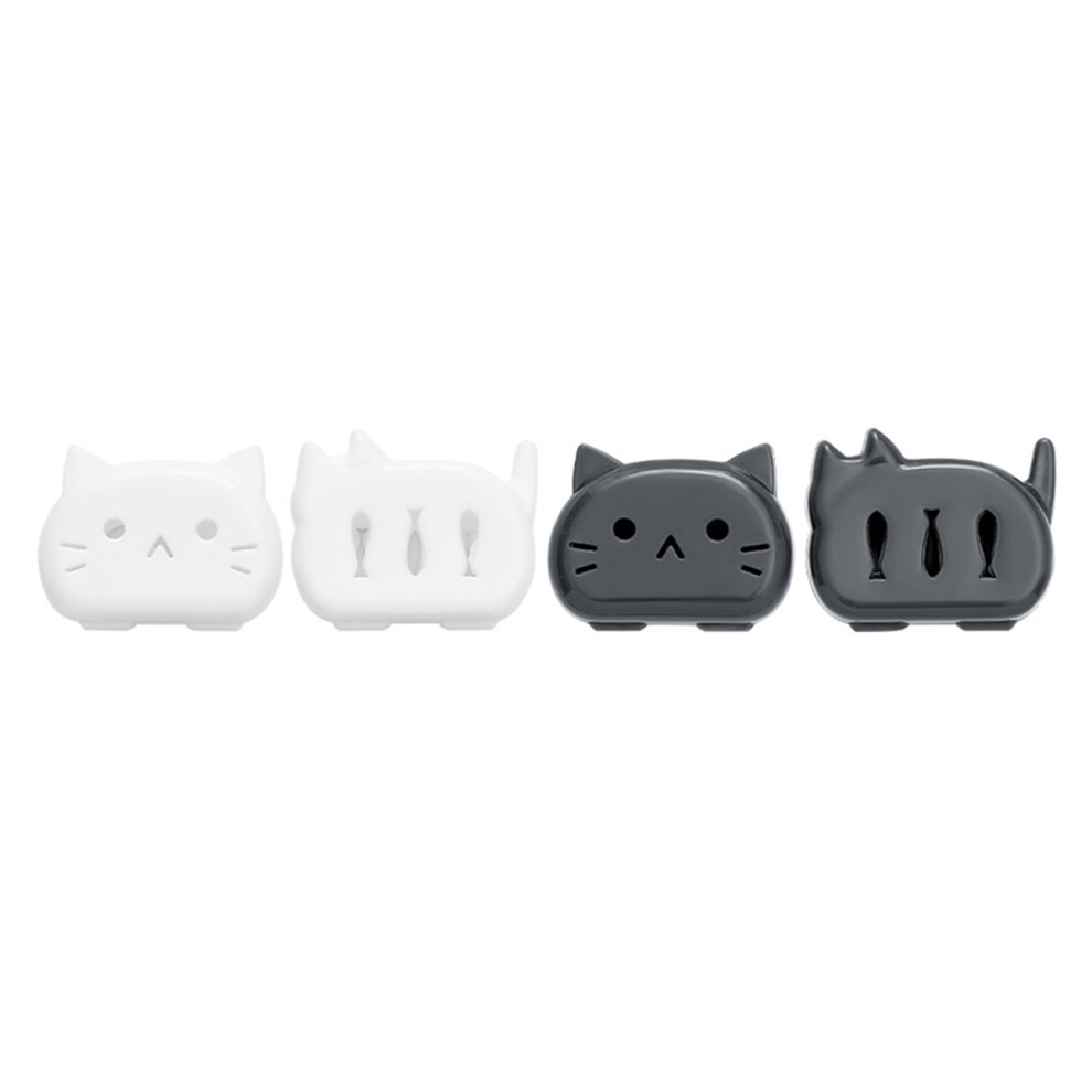 Kitten Shaped Toothbrush Cover For Travel Home Hygienic Plastic