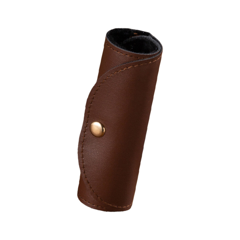 Fleece Shoe Polishing Glove Gentle On Leather Surfaces-brown