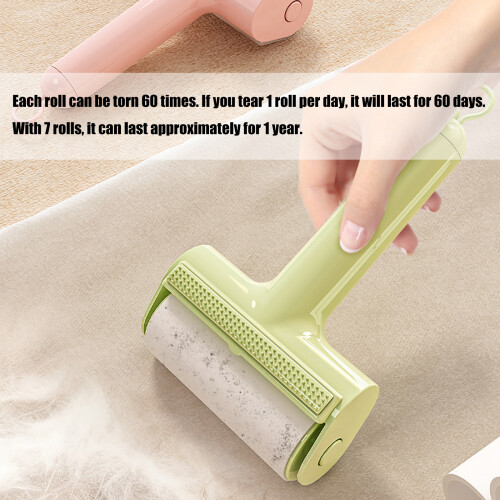 Durable Cats Hair Removal Device Soft Texture Safe-freshgreen 2