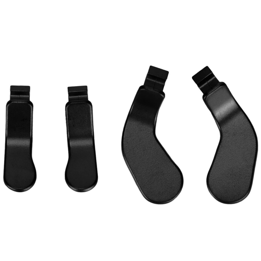 Stainless Steel Paddles Set Replacement For Xbox Elite Series 2 Controller Model 1797 Black 9199774733830
