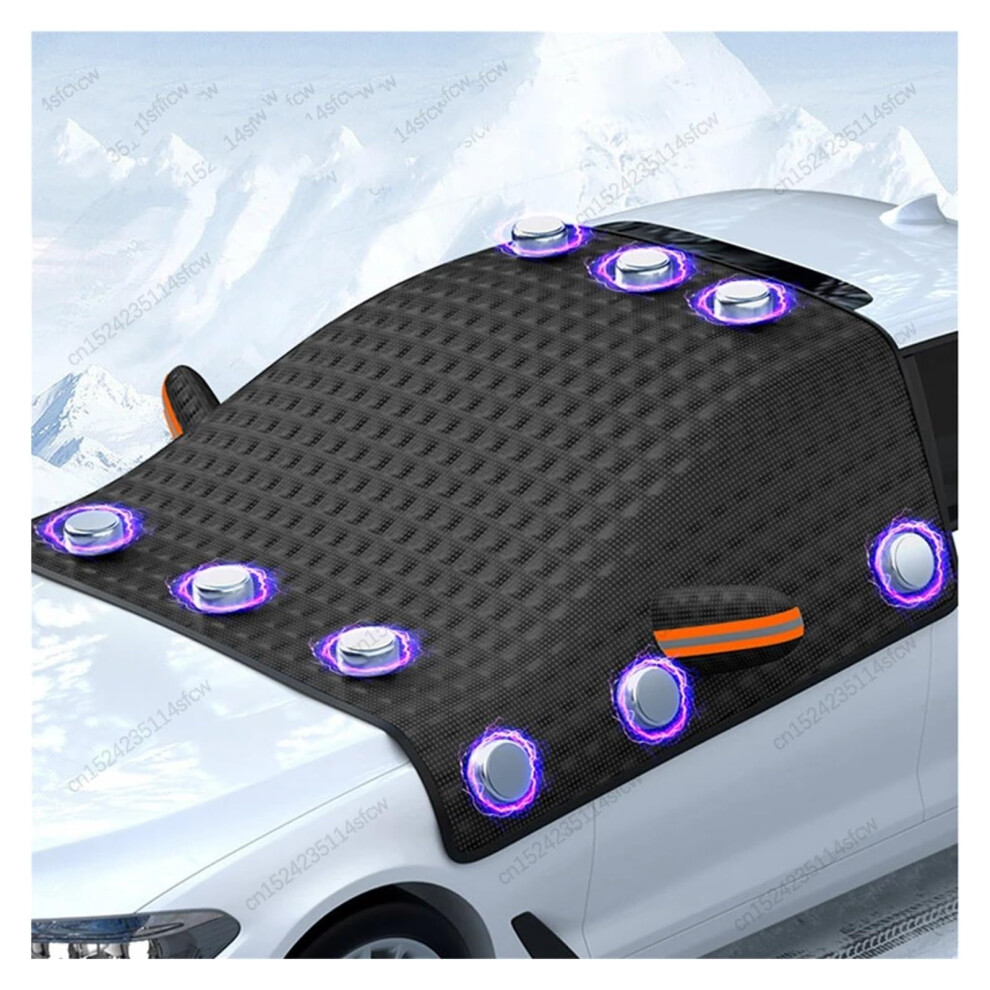 Magnetic Car Snow Cover Waterproof Windshield Sunshade With Uv Protection For All Seasons 9199774733847