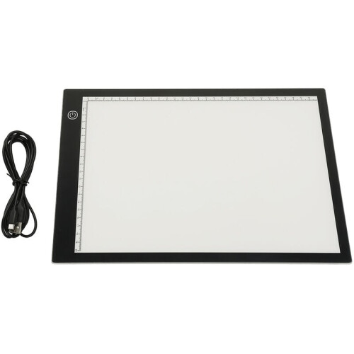 Safety Eco-Friendly Material Tracing Pad, 3 Level Dimmable Brightness for Precision Work