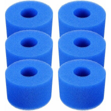 Hot Tub Filter Cartridge For Intex, Type VI Replacement Parts Washable Sponge Offers High Durability & Versatile Use In Various Pool Settings