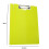 Professional Slim Design Low Profile Clip Storage Clipboard With Side-Opening Design For Quick Access, Smooth Writing Surface For Efficient Note-takin 2