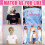 Σιδερένια μπαλώματα γραμμάτων σε ροζ κόκκινο, πλήρες αλφάβητο AZ συν αριθμούς 0-9, 4
