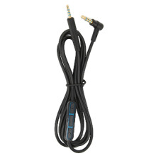 Cavo audio di ricambio con microfono integrato e controllo in linea per QC25QC35. Compatibile con iPhone, Samsung e telefoni Android. Design