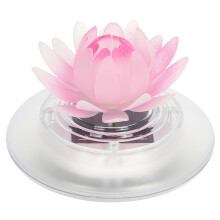 Lampe lotus flottante à énergie solaire, LED étanche à changement de couleur, décoration extérieure pour éclairage de bassin et de jardin,
