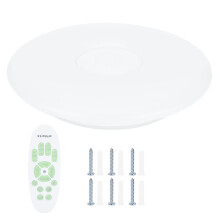Intelligente, wasserdichte LED-Deckenleuchte mit Bluetooth-Lautsprecher, dimmbarer Musikfunktion, RGB-Farbwechsel und Fernbedienung für Badezimmer