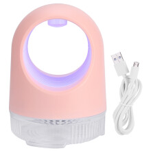 Indoor Insect Trap Mosquito Killer With UV LED Light Bug Zapper Silent Mosquito Killer Portable Rechargeable For Home Office Bedroom (2PCS)