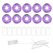 Gruselige Halloween-Dekorationen, LED-Lichterketten mit Laternen beleuchten Ihre Spukhausdekoration mit einem unheimlichen Touch, für verschiedene