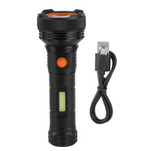 Vielseitige LED-Taschenlampe mit mehrfarbiger Projektion für Partys und Outdoor-Aktivitäten, kompaktes Design für Camping und Angeln