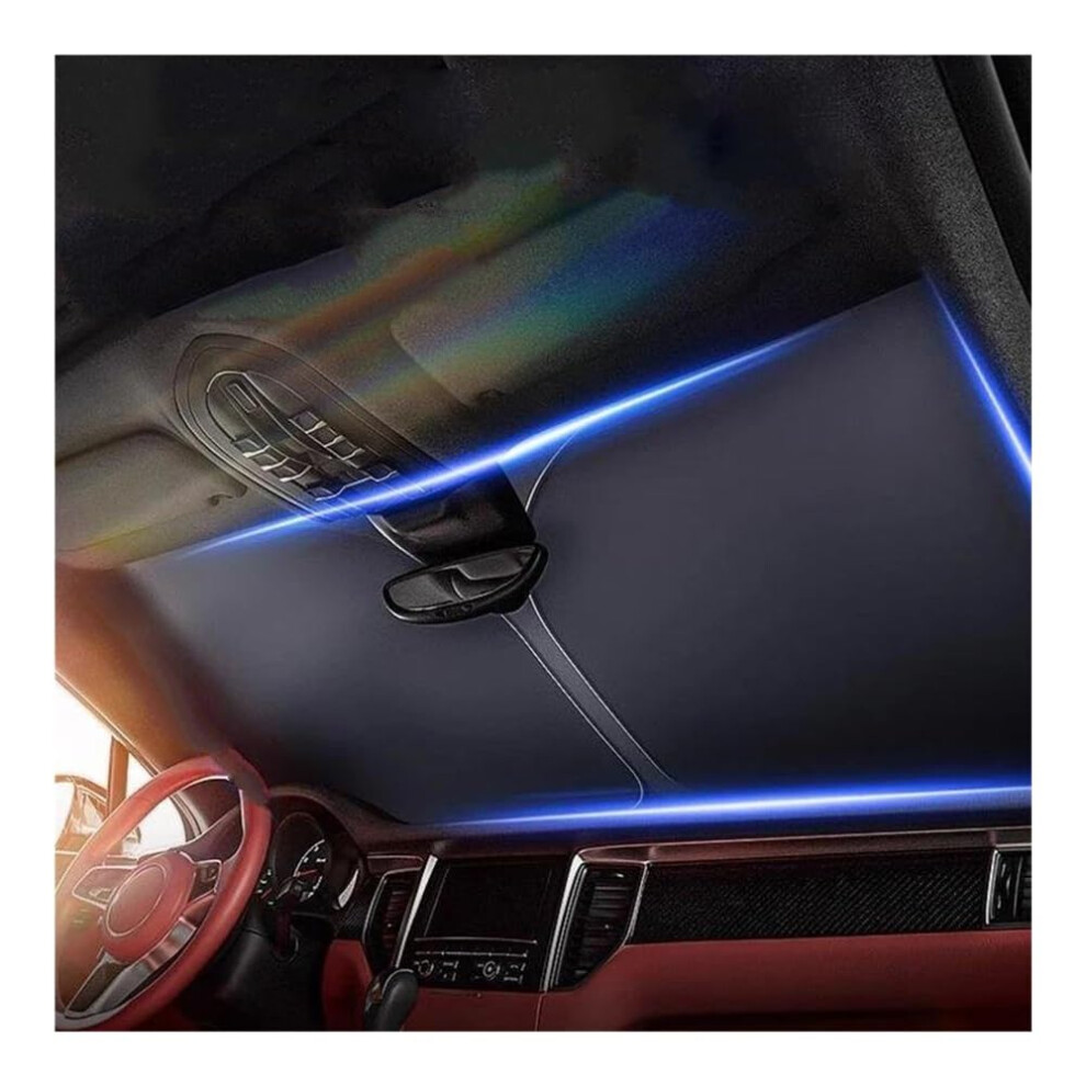Car Sunshade Universal Windshield Uv Heat Protection Front Glass Privacy Shield Accessory 9199774734691