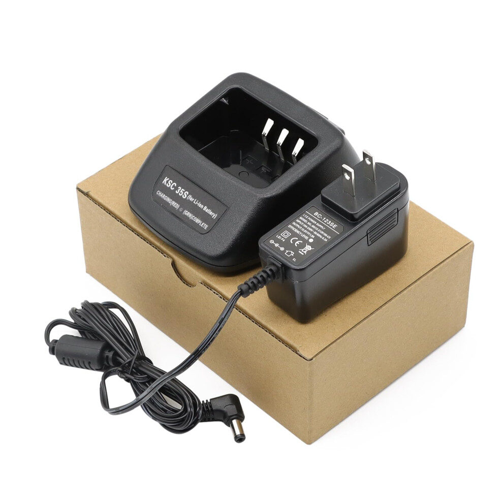Rapid Charger Ksc35s Fast Charging Station For Kenwood Knb45l Tk3000 Tk3400 Thk20 9187378968826