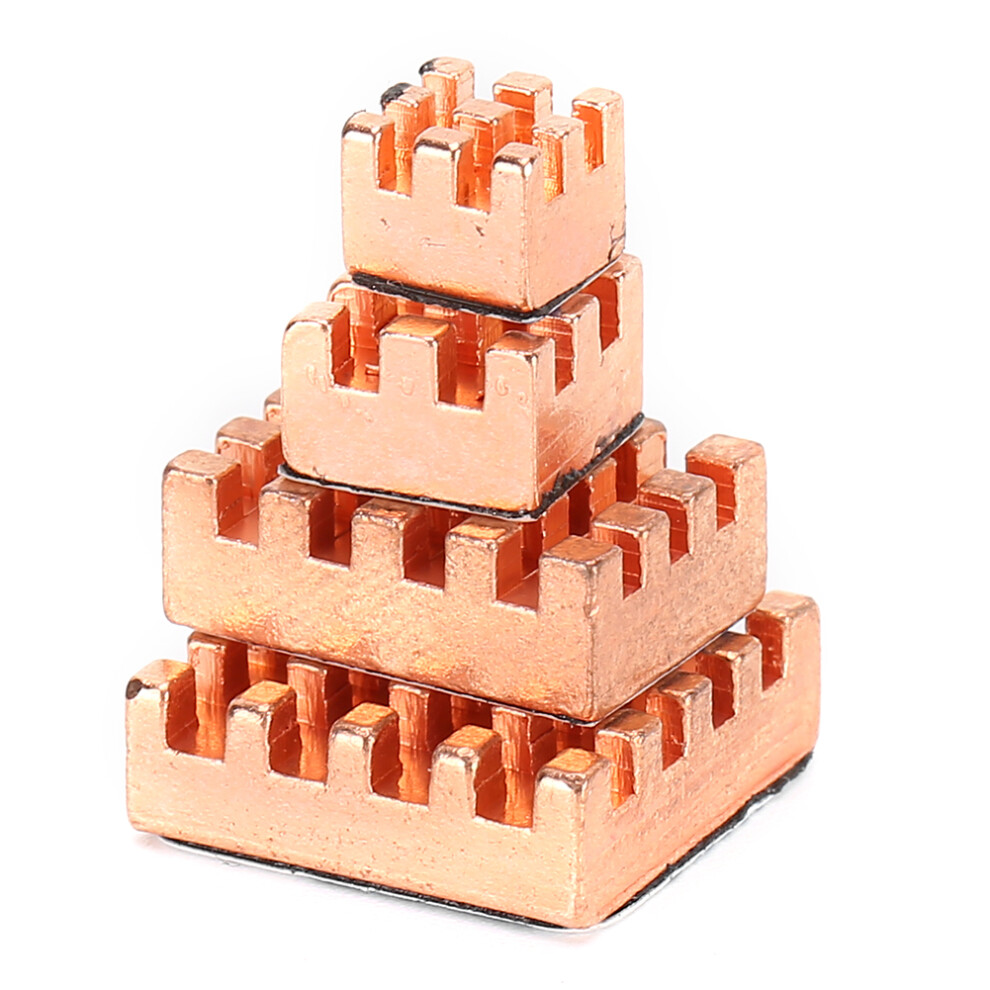 Copper Heatsink For Raspberry Pi 4B 1G 2G 4Gb Cooling Accessory Australia 3581379706801