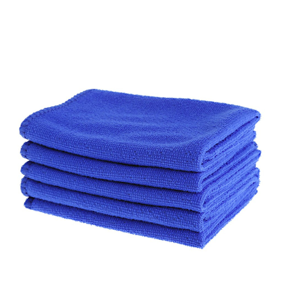5 Pcs Soft Absorbent Microfiber Towels For Cars, Scratch Auto Detailing And Drying Cloths 9455672738545