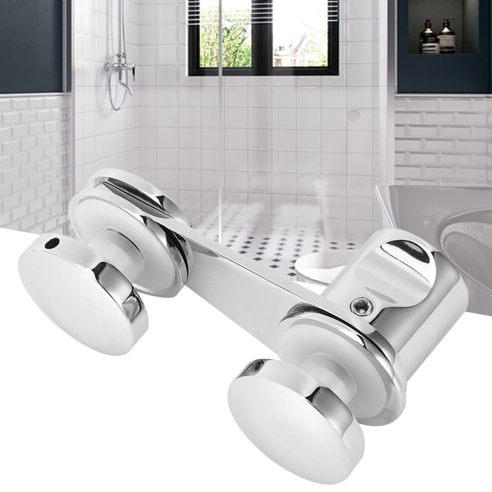 Glass Shower Door Lock - Matte Finish Durable Zinc Alloy 80Mm Secure Latch 4321379707267