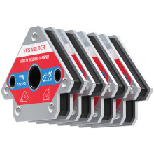50 lbs Welding Magnet Holder Set, Heavy Duty MultiAngle Arrow Fixture for Metal Fabrication