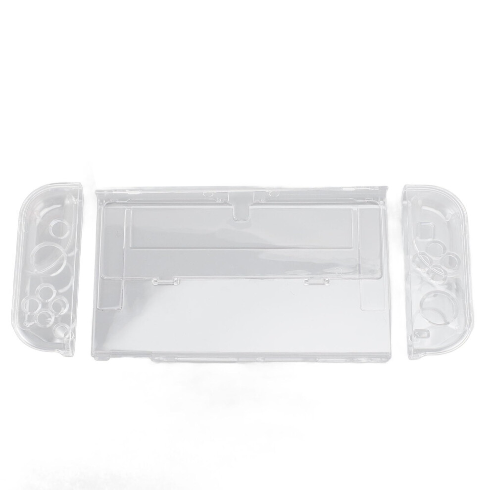 Protective Case Clear Dockable Shockproof Cover With Ergonomic Grip For Nintendo Switch Oled 9187378969298