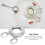 Precision Egg Cutting Tool: Stainless Steel Egg Scissor & Remover 4