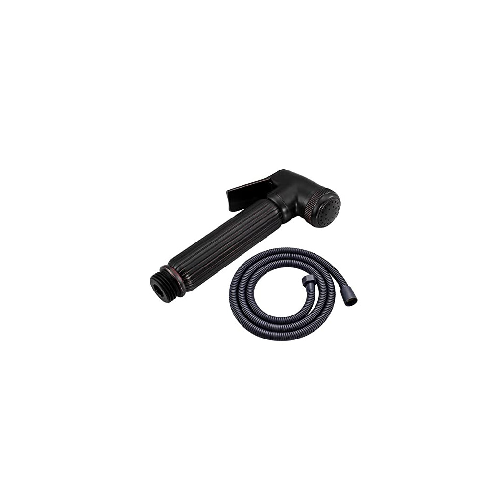 Oil Rubbed Bronze Handheld Bidet Sprayer Set Corrosion Resistant Brass Toilet Faucet Kd1496 Set 2 9094768978818