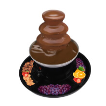 3 Tier Chocolate Fountain Fondue, Electric Stainless Steel Dessert Fountain for Parties and Events